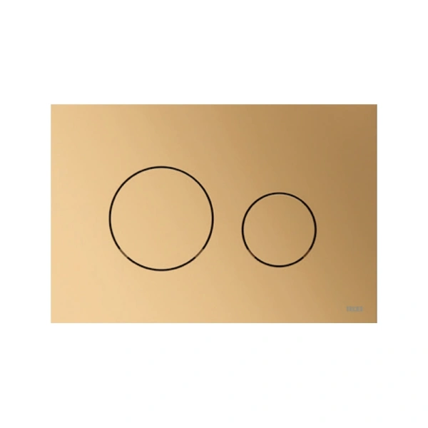 кнопка смыва tece teceloop 2.0 9240936 для инсталляции, латунь металлик