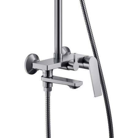 душевая система haiba hb24533-3 цвет пепельный