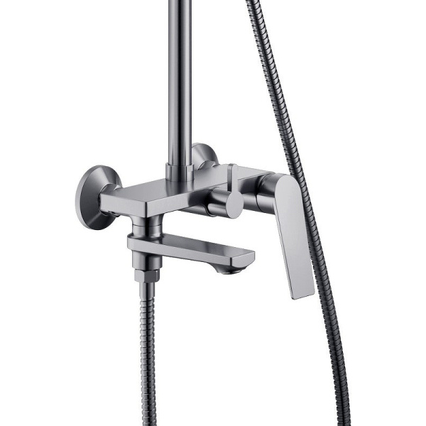 душевая система haiba hb24533-3 цвет пепельный