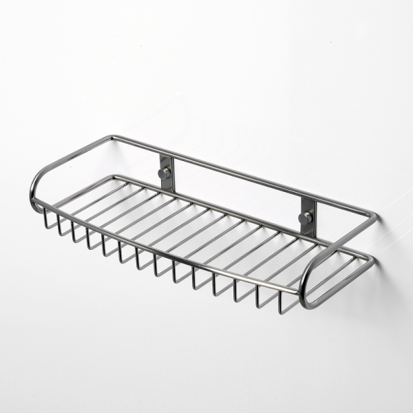 Полка корзина WasserKRAFT Ammer K-1311 цвет хром матовый Полка корзина WasserKRAFT Ammer K-1311 цвет хром матовый