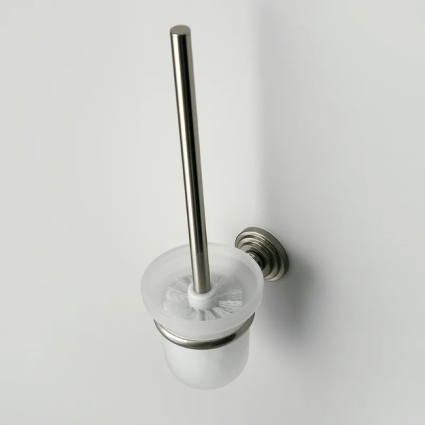 Ёршик для унитаза WasserKRAFT Ammer K-7027 хром матовый