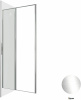 душевая дверь allen brau priority 100 3.31028.00 профиль хром, стекло прозрачное
