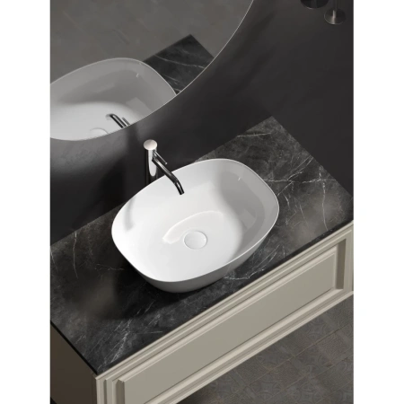тумба под раковину sancos very 100 vr100ce подвесная beige soft