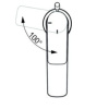 смеситель для раковины ideal standard connect air a7008aa