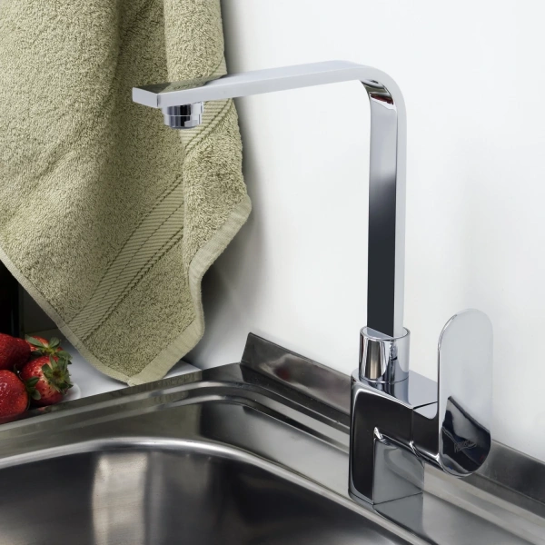 смеситель для кухни wasserkraft dinkel 5807 цвет хром