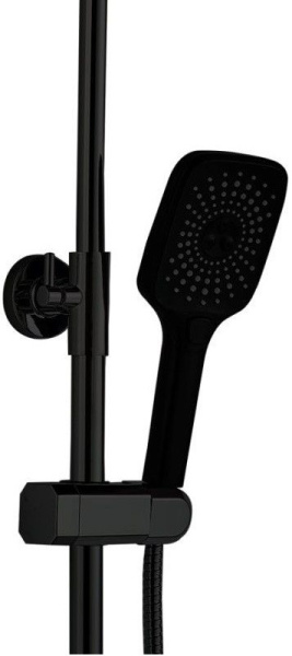 душевая система haiba hb24615-7 черный матовый