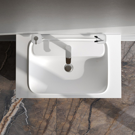 тумба под раковину am.pm func 80 m8ffux0802wm подвесная/напольная, 80 см, 2 ящика, белый матовый