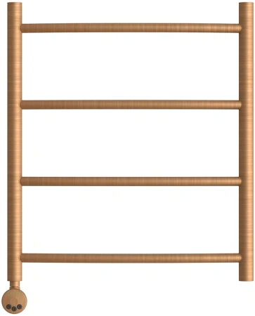 полотенцесушитель point афина pn04156bre электрический, 50x60 см, бронза