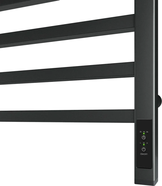 полотенцесушитель point вега pn71850gb электрический, 50x100 см, графит блеск