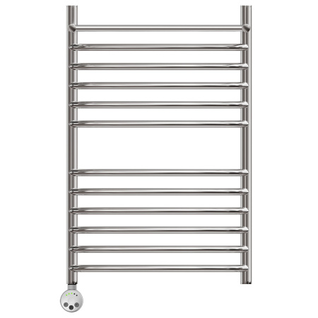 полотенцесушитель point альфа п11 pn05148spe электрический, с полкой, левый | правый, 40x80 см, хром