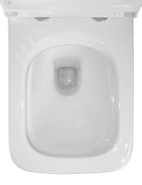 унитаз azario mona az-0057 подвесной, безободковый, с сиденьем микролифт, 53x36x36.5 см, белый