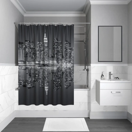 Штора для ванной Iddis Basic B04P118i11 180х180