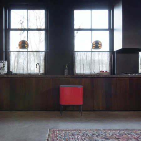 мусорное ведро brabantia bo touch bin 316005 11 + 11 + 11 л