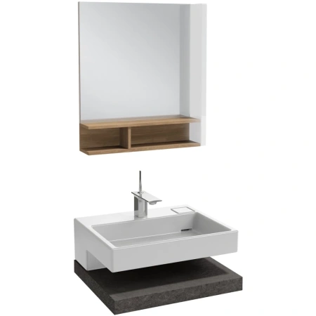 раковина накладная jacob delafon terrace exe9112 60 см с подсветкой