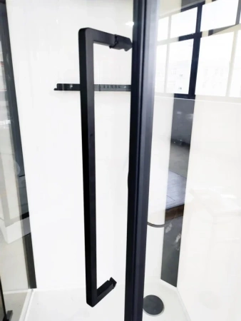 душевая кабина esbano esm esm-quadro-90 (left) 90х90х215 l, квадратная