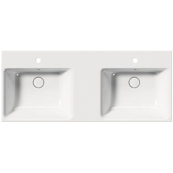 раковина gsi nubes 9625111 подвесная, 120x50 см, bianco lucido (белый глянец)