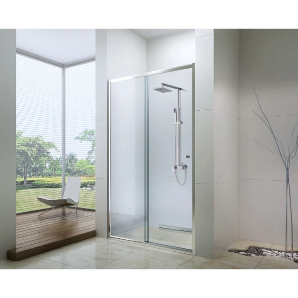 душевая дверь 120 см berges news 063007 прозрачное