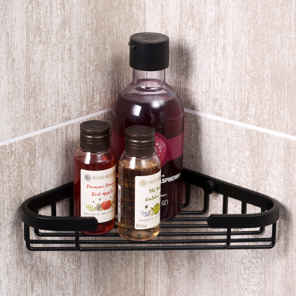 Полка корзина WasserKRAFT K-733B угловая цвет черный матовый Полка корзина WasserKRAFT K-733B угловая цвет черный матовый