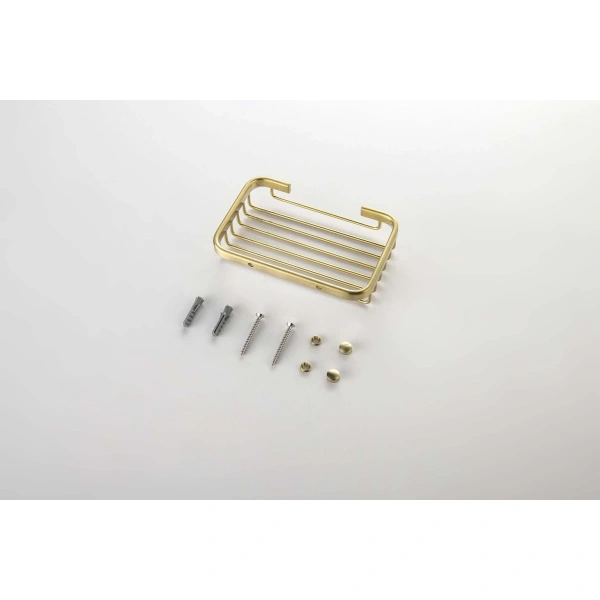 Мыльница Aquatek AQ4946BG настенная, золотой матовый