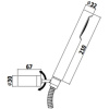 душевой набор paffoni birillo zdup036hg , золотой