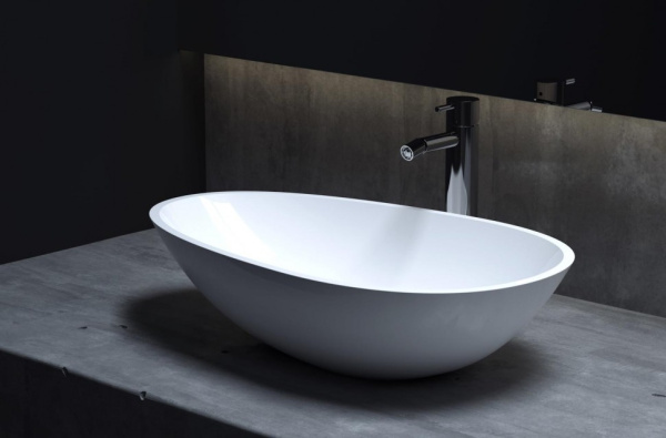 Накладная раковина в ванную Salini Callista 58 см 1101201SG