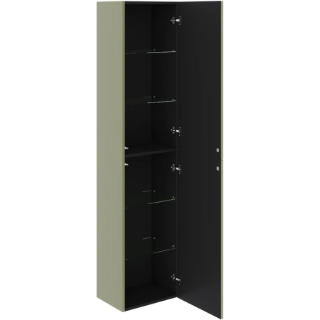 пенал roca ona zru9307863 подвесной l/r, оливковый матовый