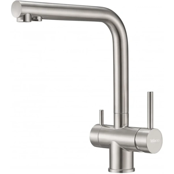 смеситель для кухни с подключением к фильтру milacio ultra mcu.558.ss