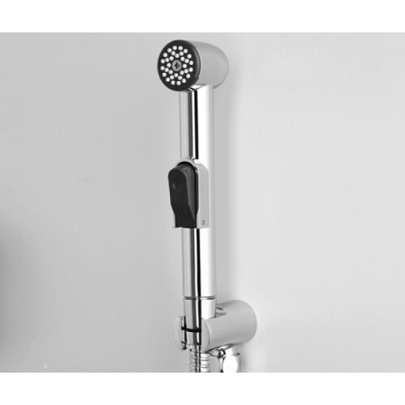 гигиенический душ со смесителем wasserkraft alme a01557 цвет хром