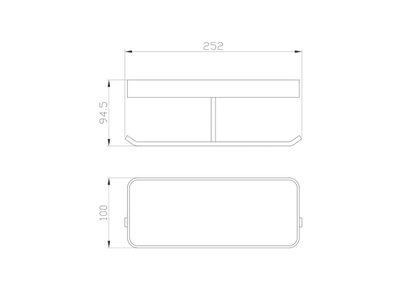 Держатель туалетной бумаги Wonzon & Woghand Lotte WW-8356A-BGM темный графит