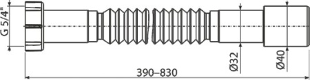 гофра для раковины alcaplast a750