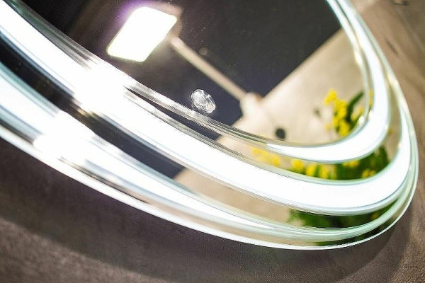 зеркало 80х80 см art&max romantic am-rom-800-800-ds-f