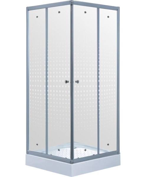 душевой уголок timo viva lux tl-1102 romb glass с поддоном