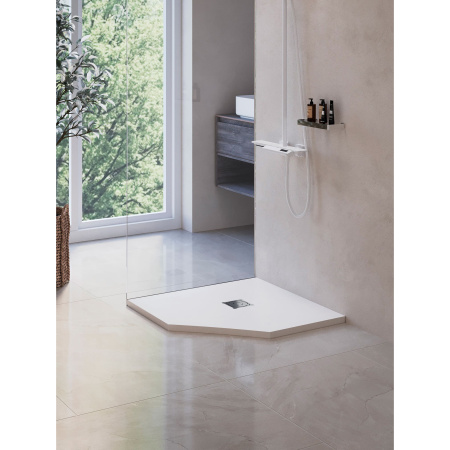 душевой поддон из искусственного камня rgw stone tray st/t-w 80×80 16155088-01 белый