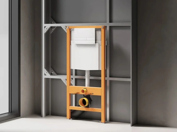 кнопка смыва для инсталляции salini puro 30p2mst2s2m0000 искусственный камень, для унитаза, пластик, цвет белый