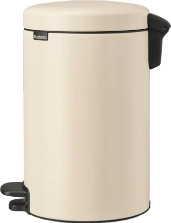 мусорное ведро brabantia newicon 149924 12 л, бежевое