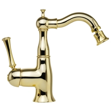 смеситель migliore dallas 18605 для биде, без донного клапана, золотой