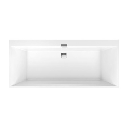 Квариловая ванна Villeroy&Boch Squaro Edge12 UBQ180SQE2DV-RW 180x80 см белый камень