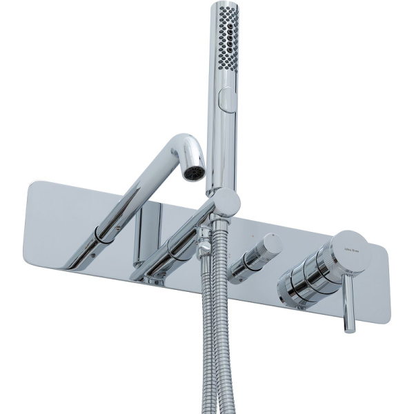 смеситель для ванны allen brau priority 5.31a05-00 хром