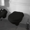 Kerasan Kerasan Retro Унитаз 52х38см., подвесной, цвет: черный глянцевый