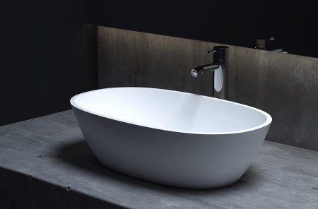 Раковина накладная Salini Callista 1101106GRH покраска по RAL снаружи