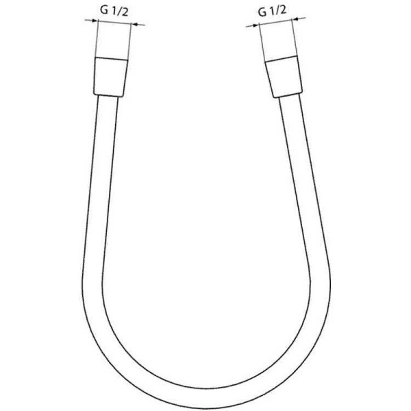 душевой шланг ideal standard idealflex a4109aa