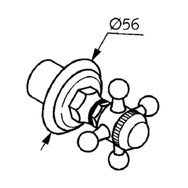 запорный вентиль kludi adlon 518150520