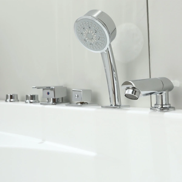 акриловая ванна black&white galaxy 160x100 gb5008-l с гидромассажем