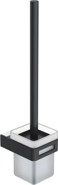 Ёршик для унитаза Boheme Q 10954-CR-B черный | хром