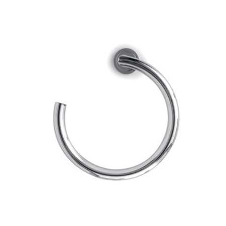 Полотенцедержатель - кольцо 25см Bertocci Cento 118 0104 0000 , цвет: хром