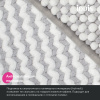 коврик для ванной комнаты iddis base 50х80 bc01p58i12, шенилл, цвет серый