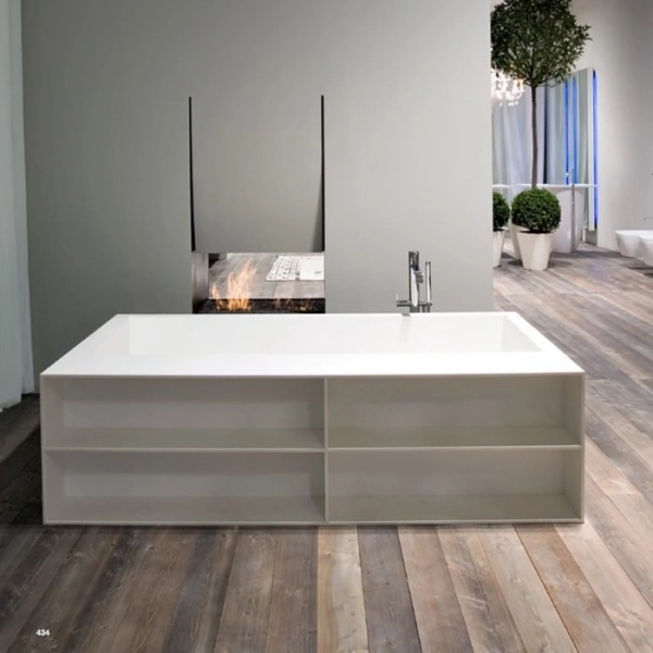 ванны из материала corian 170 см antonio lupi biblio biblio52.4 белая