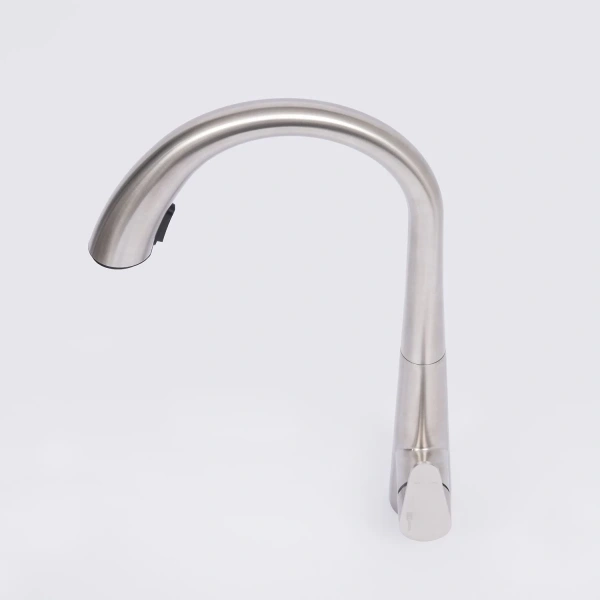 смеситель wasserkraft a8617 для кухни, цвет нержавеющая сталь