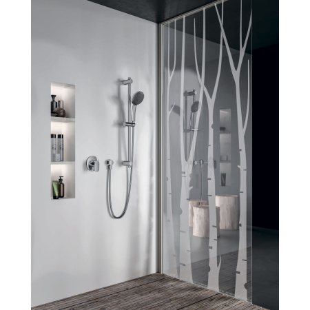 душевой гарнитур paffoni prestige zsal118crag90 , хром глянцевый