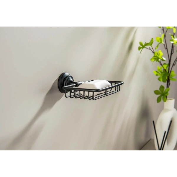 Мыльница AQUATEK Классик AQ4533MB матовый черный